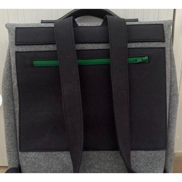 M.R.K.T Carter backpack (Grey Felt) school office main image 6